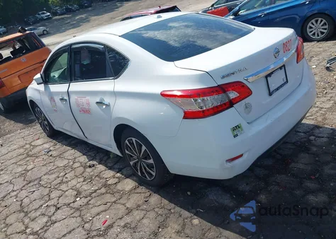 2015 Nissan Sentra Sv z USA, uszkodzony, nr VIN 3N1AB7AP8FL643200